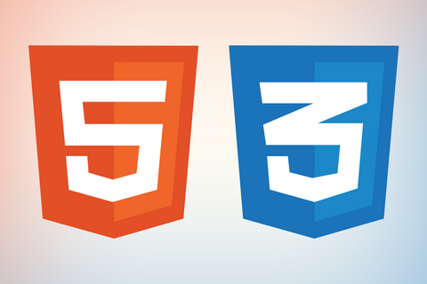 HTML and CSS logos